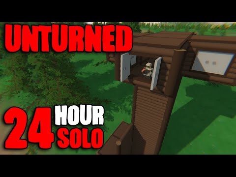 I Played Unturned Washington Solo For 24 Hours &amp; This Is What Happened ...