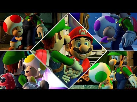 Luigi&#39;s Mansion 2 HD SWITCH - All Rescues (HD)