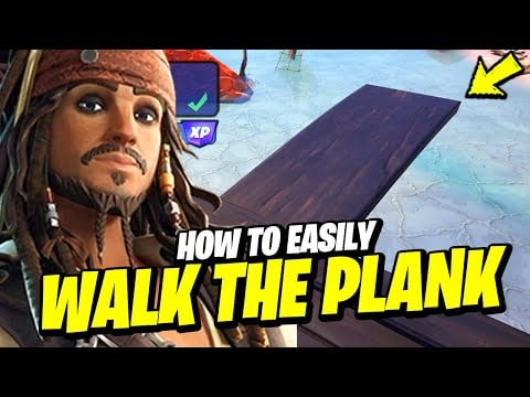 How to EASILY Walk the Plank in Fortnite X Pirates Of The Caribbean Quest