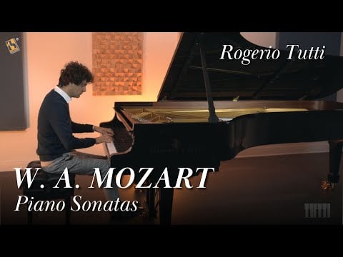 Mozart: Piano Sonatas (Rogerio Tutti)