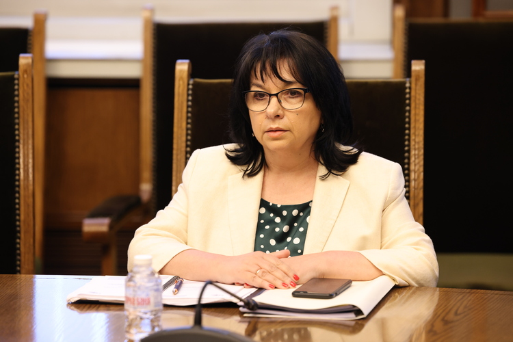 Economy and Industry Minister Temenuzhka Petkova