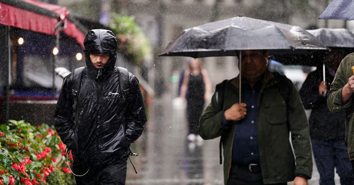 Ireland weather: Wet and 'unseasonably windy' start to July with temperatures set to dip