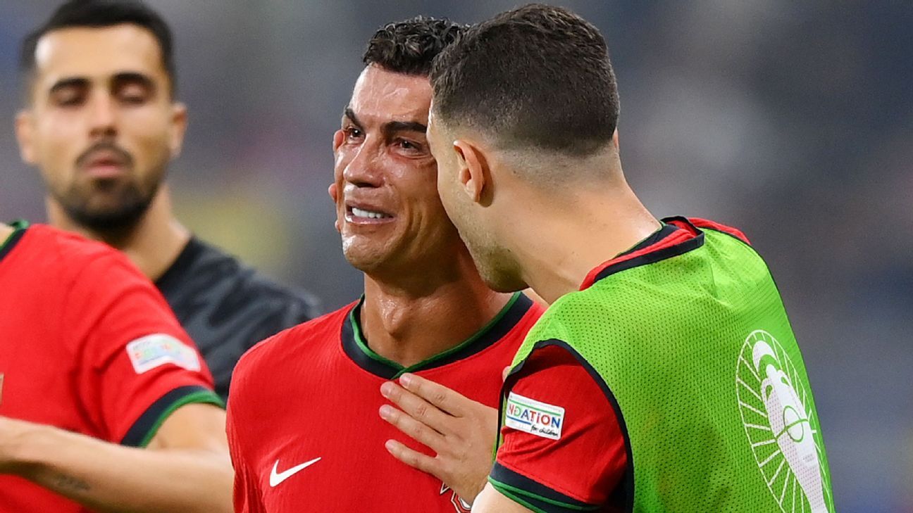 Cristiano Ronaldo turns missed penalty tears into shootout 'joy'