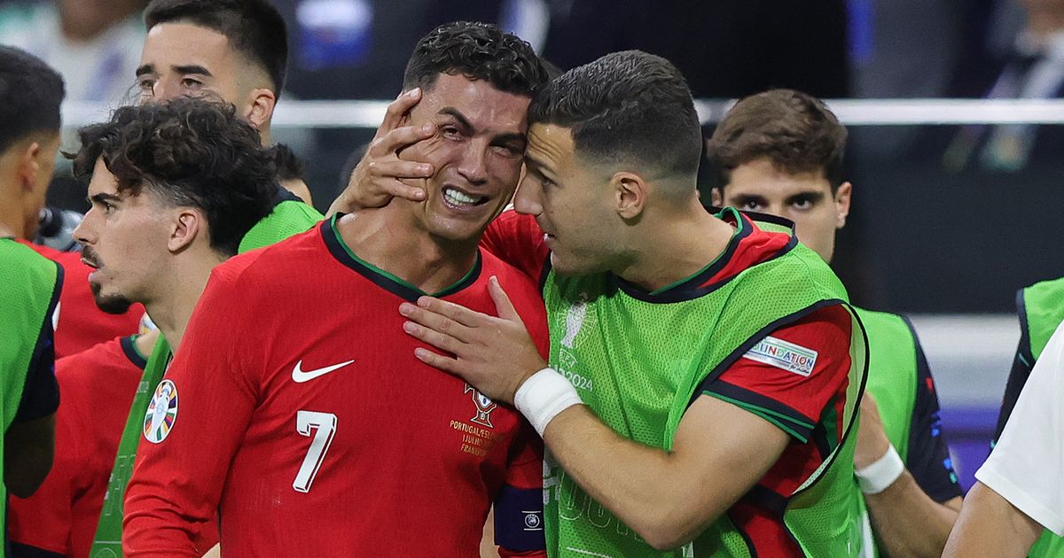 Ryanair savagely troll Cristiano Ronaldo for crying following penalty miss for Portugal at Euro 2024