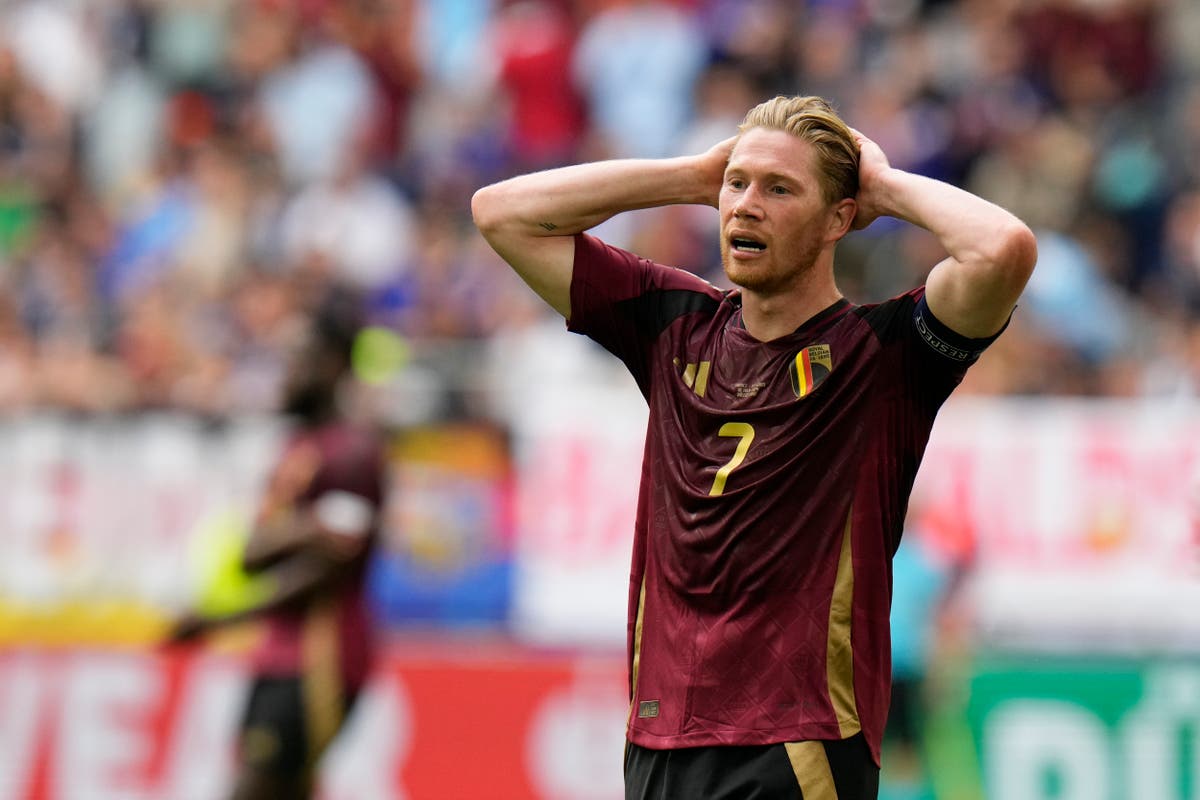 Kevin De Bruyne hits out at 'golden generation' question after Belgium's Euro 2024 exit