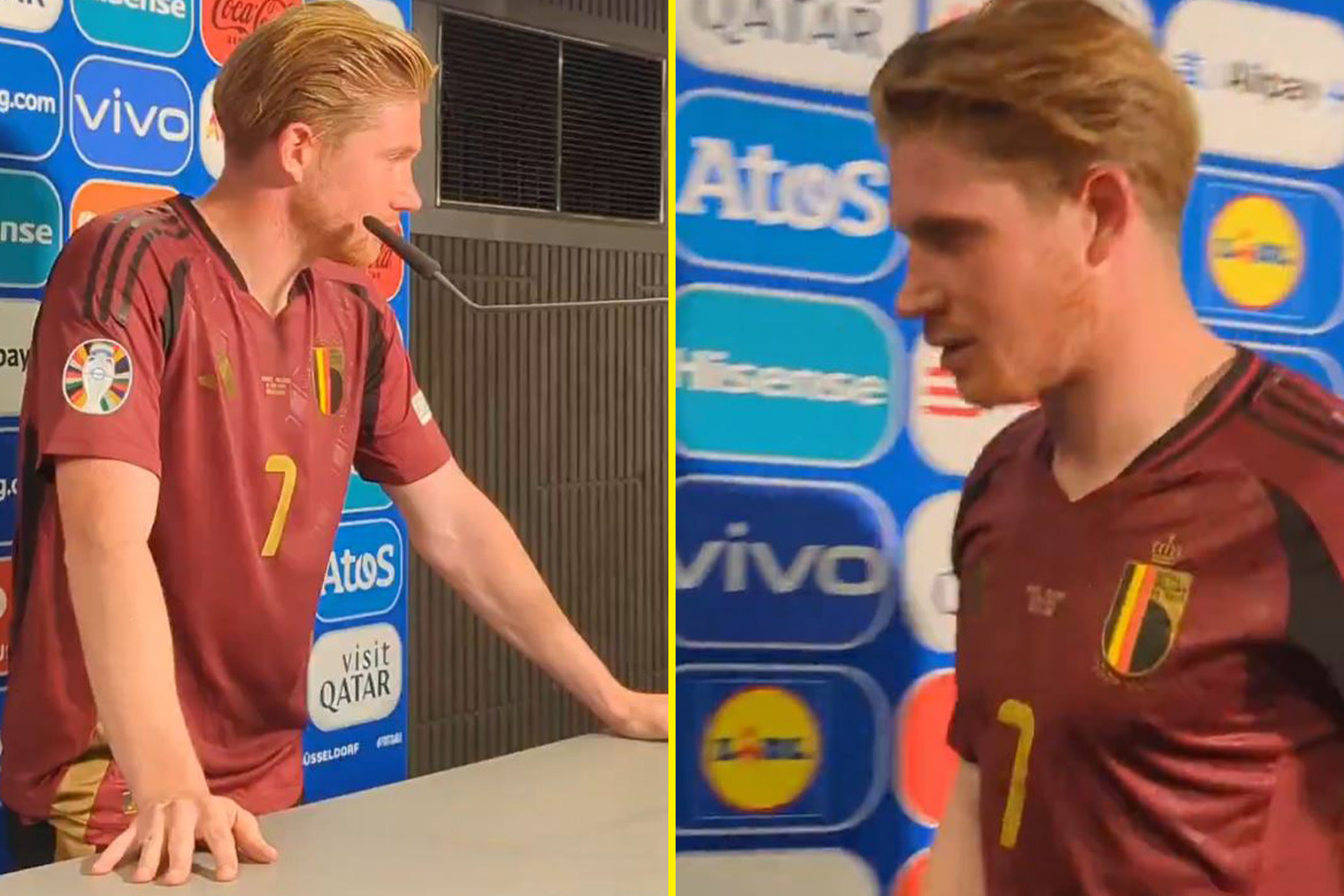 'Stupid' - Kevin De Bruyne left irritated by reporter's 'Golden Generation' question after Belgium's Euro 2024 exit