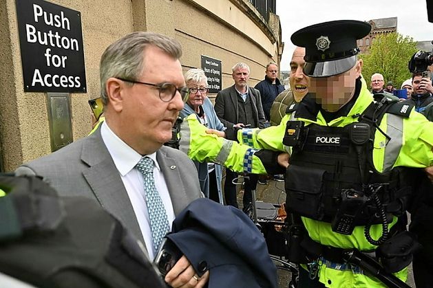 Jeffrey Donaldson facing more historical sex offence charges as former DUP leader and wife due in court today