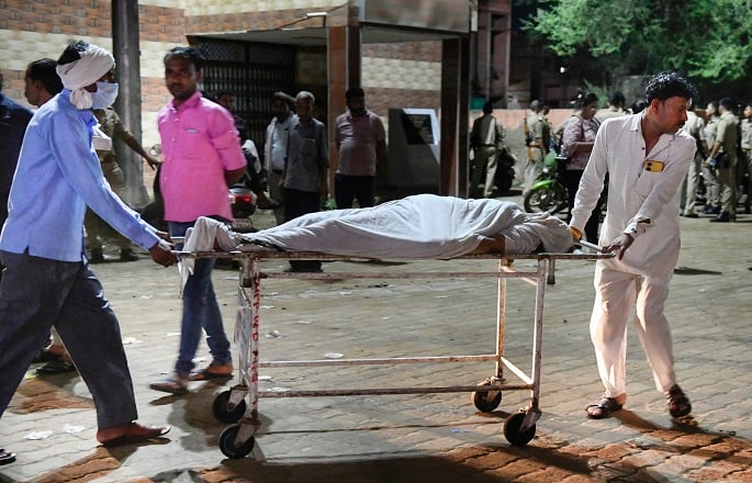 116 killed in stampede in India