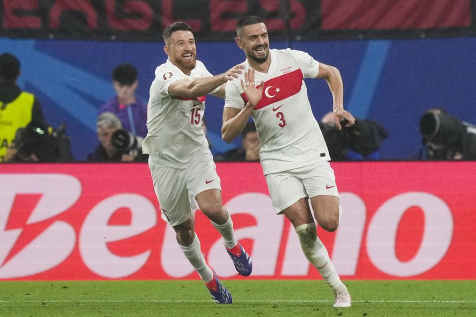 Demiral's double helps Turkey beat Austria 2-1, sets up Euro 2024 quarterfinal against Netherlands