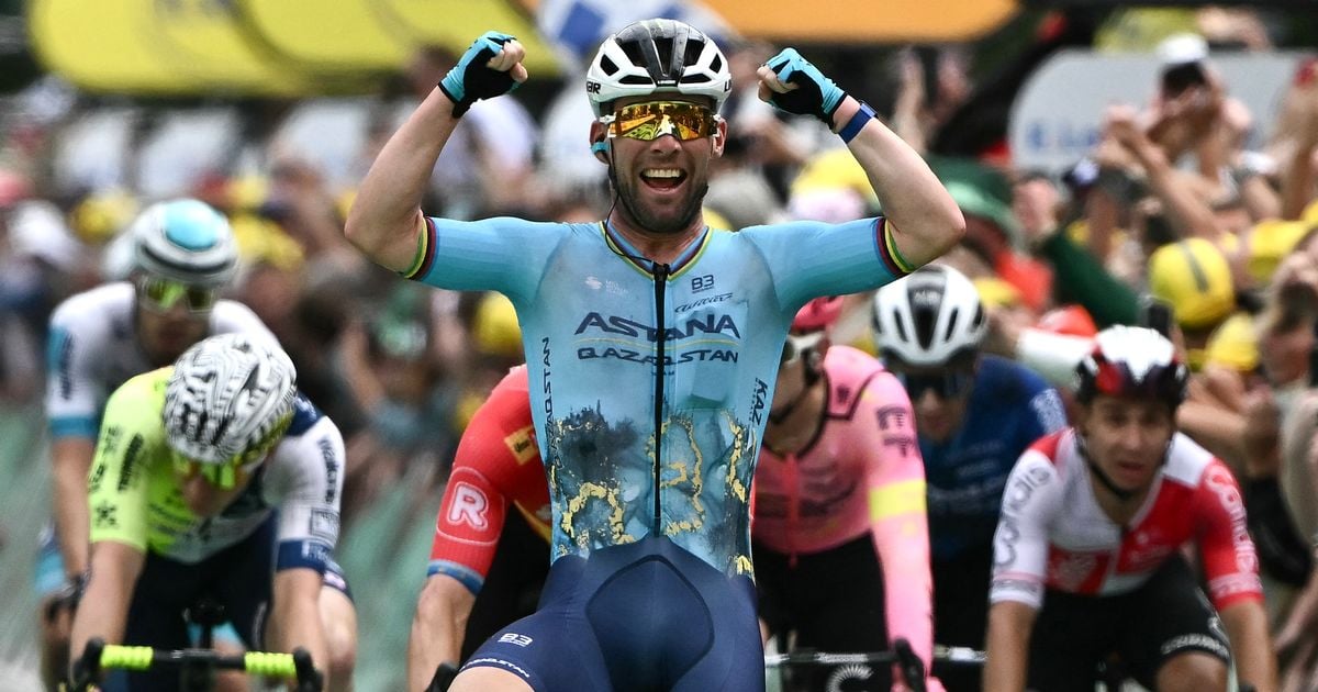 Mark Cavendish breaks Tour de France record with miraculous 35th stage victory
