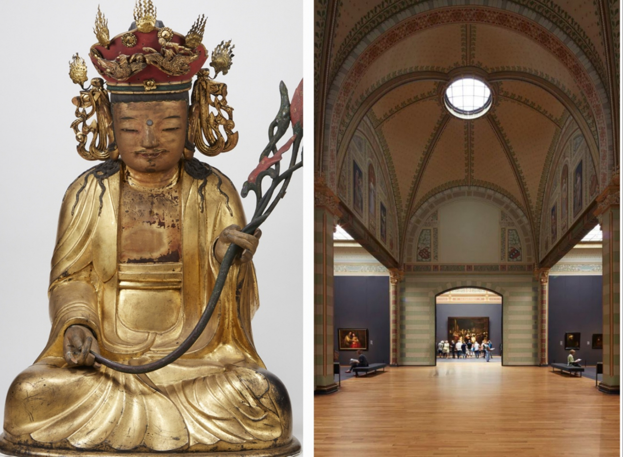 Dutch state museum shows Korean Buddha statue for first time