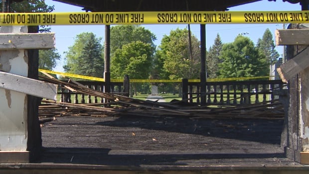 Fire at Fredericton bandstand brings back memories of years gone by