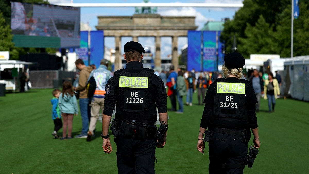 Euro 2024: Video purportedly showing fan getting roughed up by security personnel under police scanner