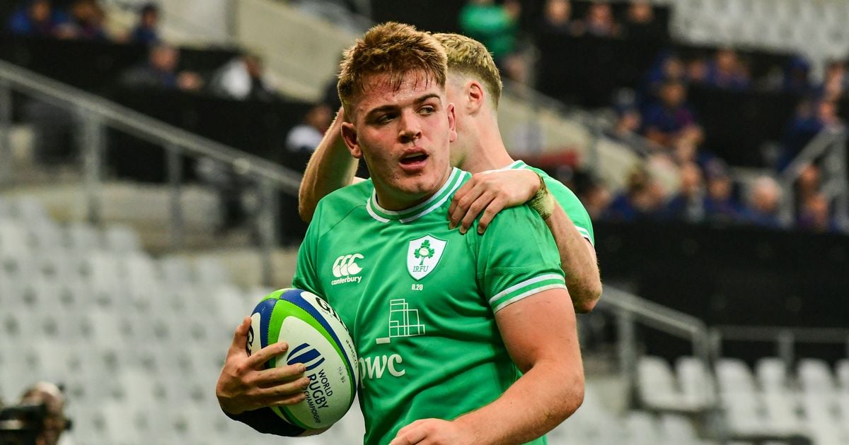 What time and TV Channel is Ireland vs Georgia on today in the Under-20 Rugby World Cup?