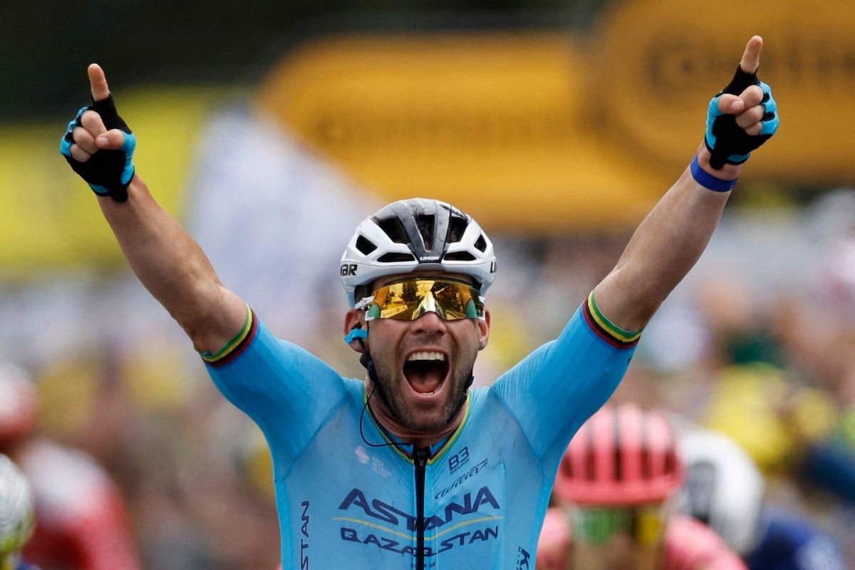 Mark Cavendish wins record-breaking 35th career Tour de France stage