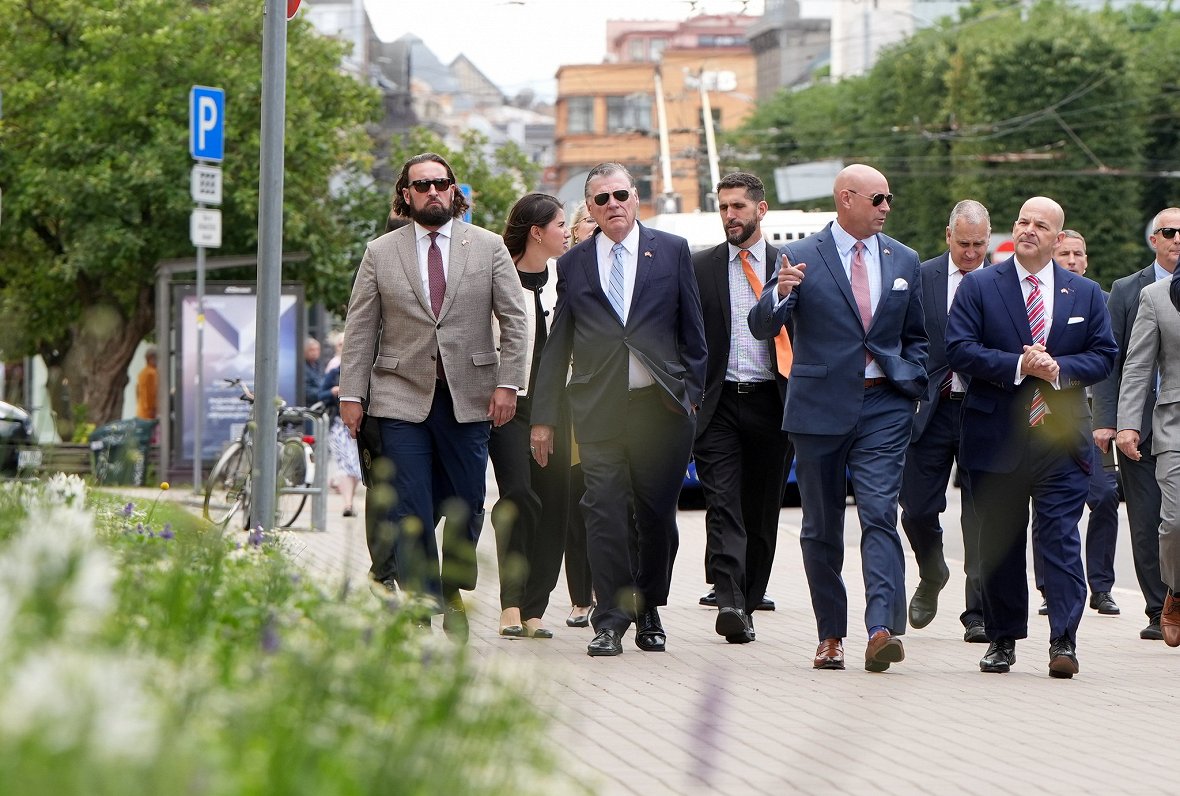 U.S. Congressmen pay a visit to Latvia