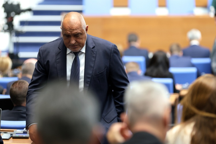 GERB Leader Borissov: We Will No Longer Take Part in Negotiations