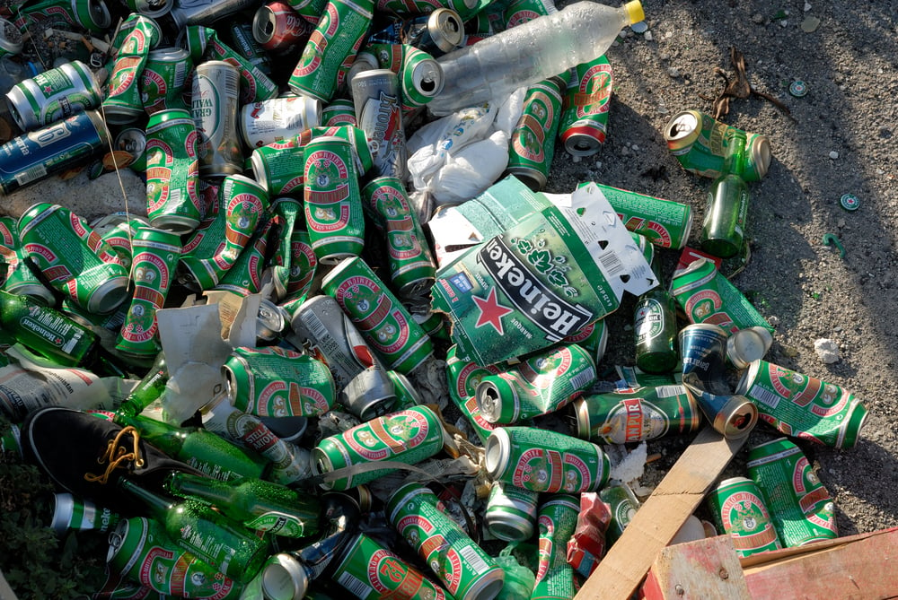 Government did not predict bin vandalism for cans with deposits