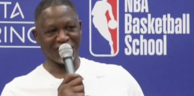 NBA legend Dominique Wilkins returned to Greece for the NBA Basketball School in Costa Navarino