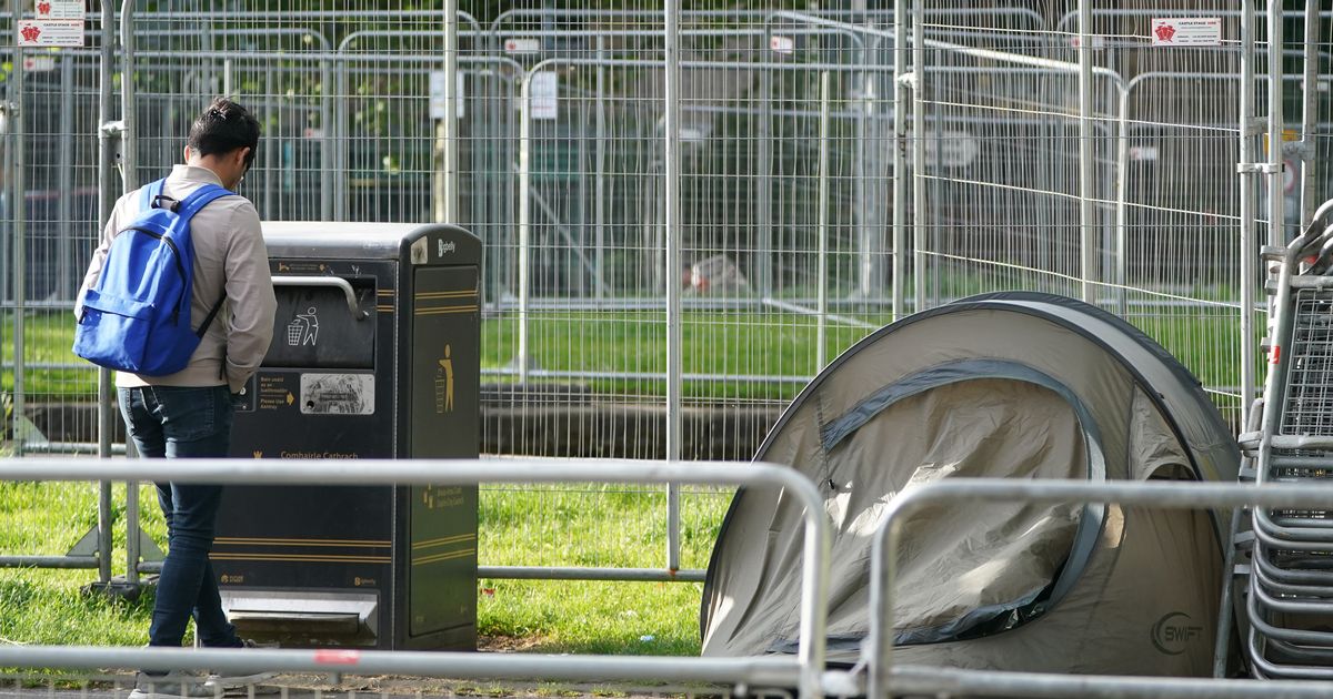 Barriers may continue to be erected on Grand Canal to avoid tent encampments