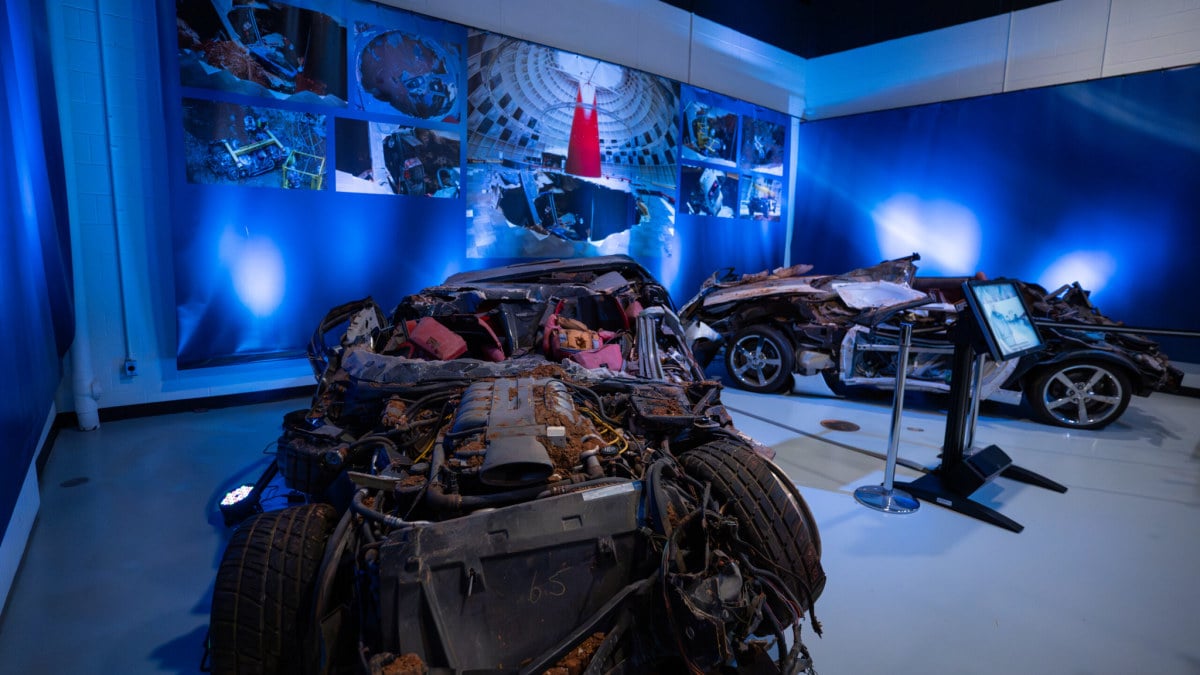 National Corvette Museum's newest exhibit commemorates the 2014 sinkhole