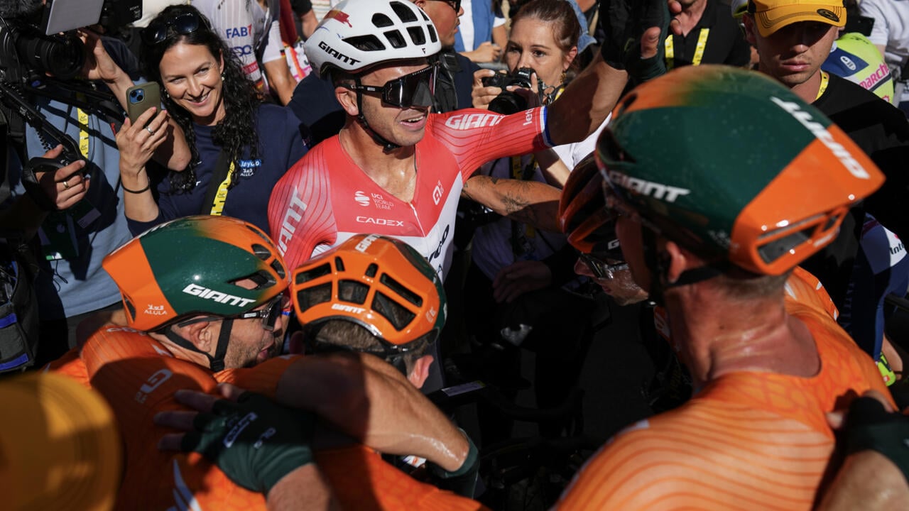 Dutch rider Groenewegen sprints to stage six win of Tour de France in Dijon