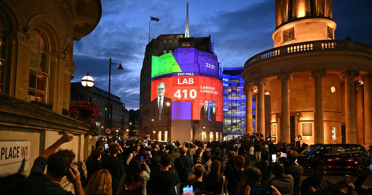 Keir Starmer set to be British prime minister as exit poll predicts landslide victory for Labour in UK election
