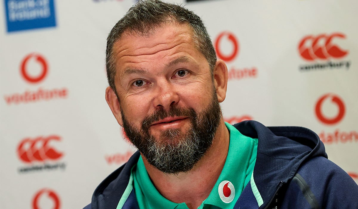 Andy Farrell describes Jamie Osborne as a 'very interesting' prospect at No15