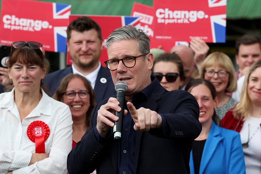 Conservatives say Labour rivals heading for record-breaking election win