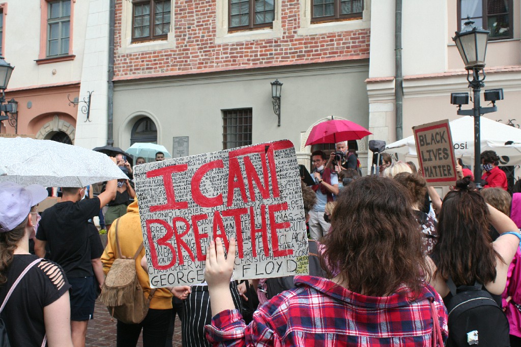PHOTOS: Krakow Black Lives Matter march