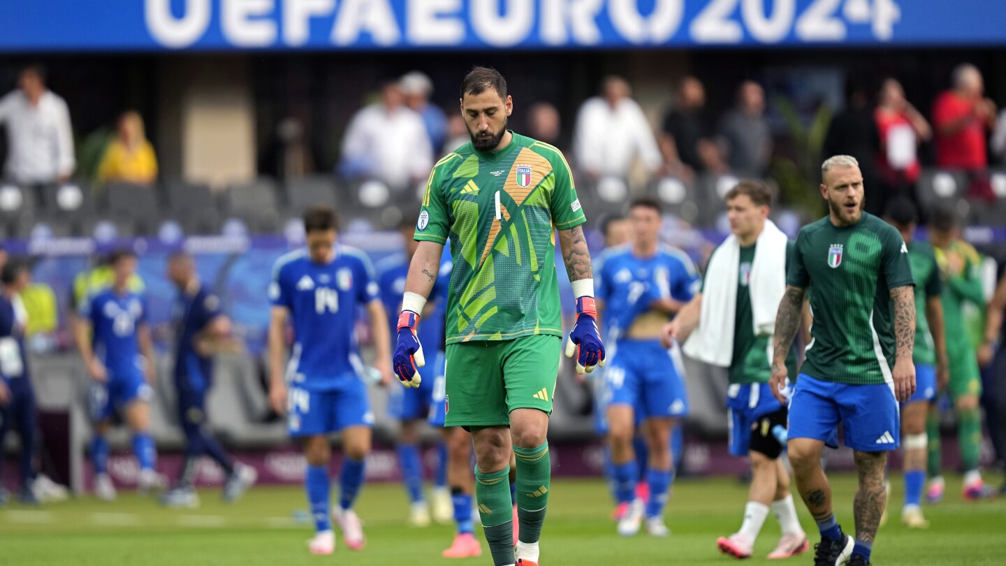 Euro 2024 Round of 16 in Pictures: Plenty of emotion with Italy's despair and Bellingham's goal