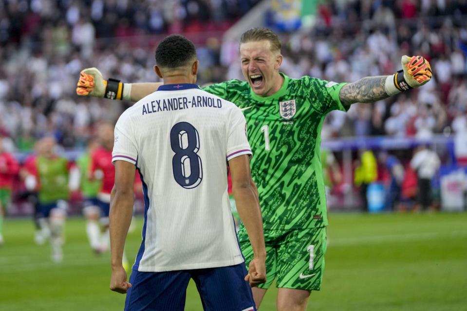 England beat Switzerland in a penalty shootout to reach Euro 2024 semifinals