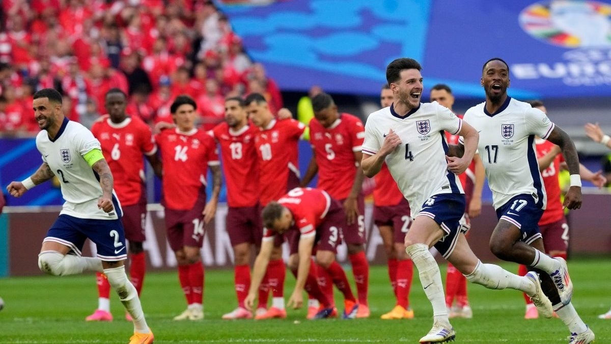 Euro 2024: England to face Netherlands in semi-final after beating Switzerland on penalties