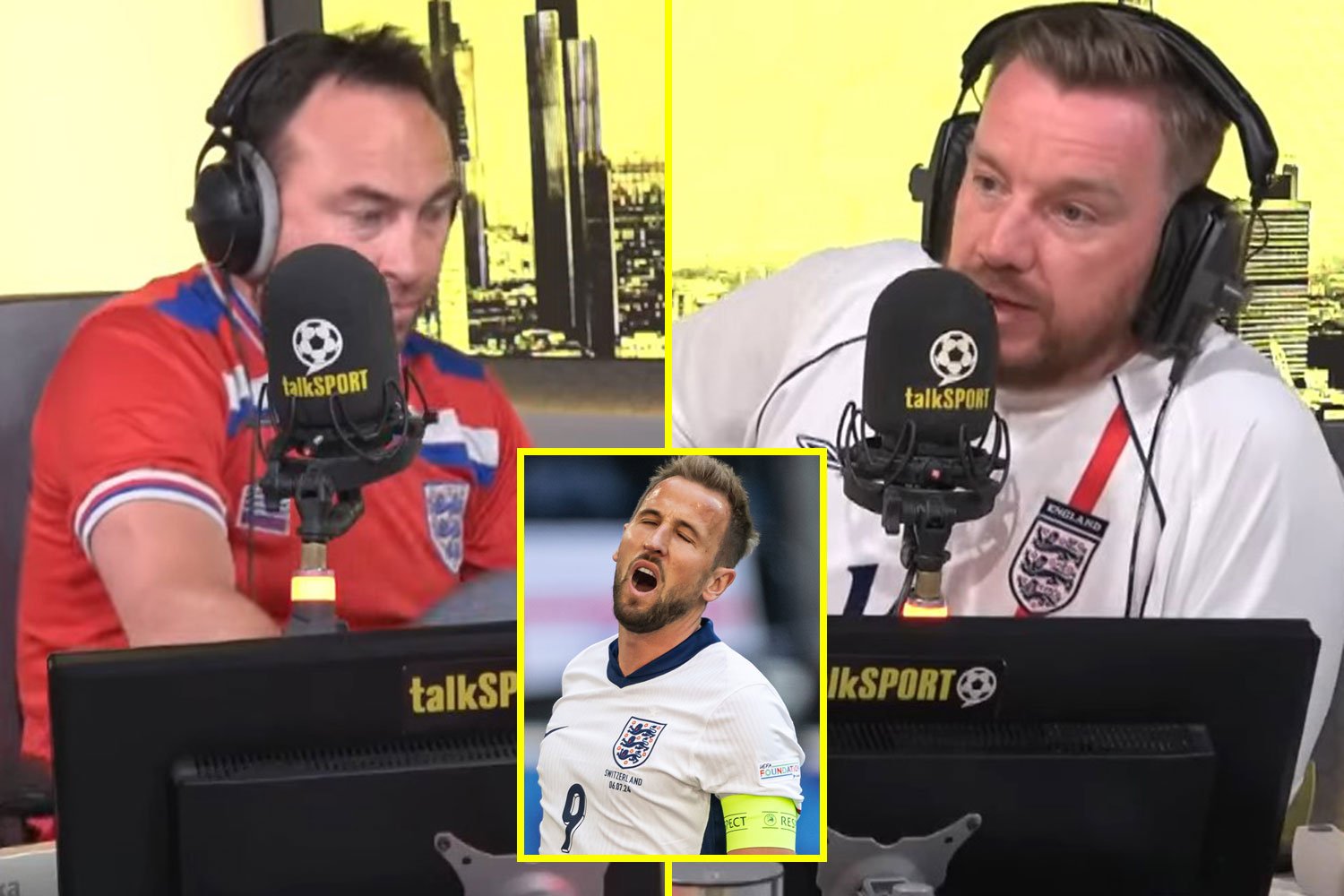 Jason Cundy and Jamie O'Hara clash over England skipper Harry Kane following Euro 2024 win over Switzerland