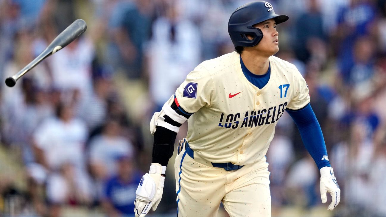 Dodgers' Ohtani snaps slump, achieves rare feat at plate