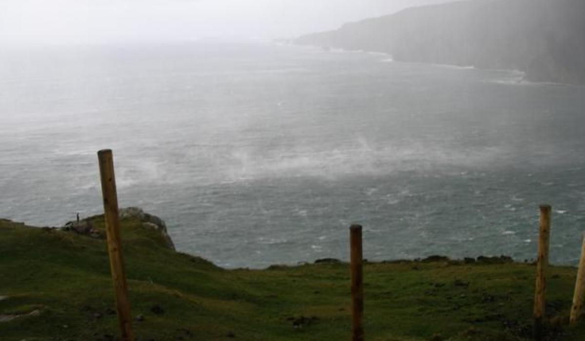 Slow-moving heavy, possibly thundery downpours for Donegal later today