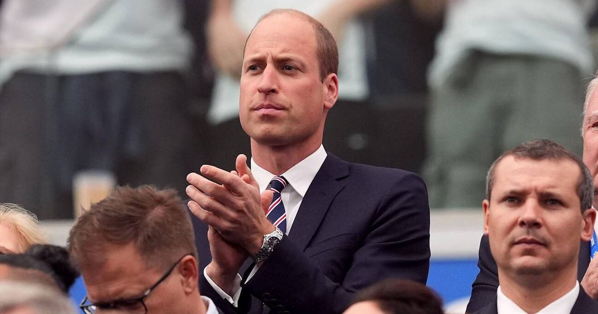 Prince William distracts England fans as they say 'pictures don't do justice'