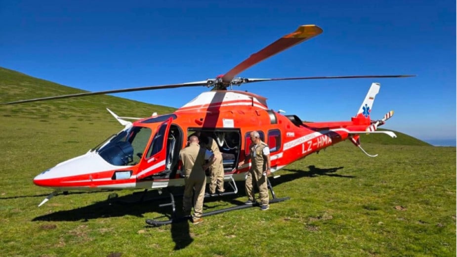 Bulgaria's air ambulance completes first successful mountain mission