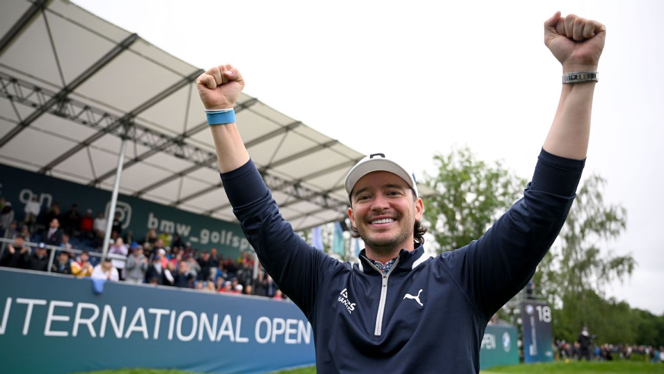 Ewen Ferguson wins BMW International, spot in The Open