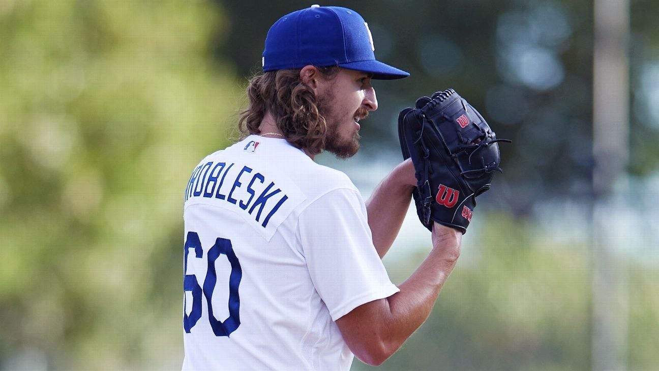 Dodgers promote Justin Wrobleski, trade Matt Gage to Mets