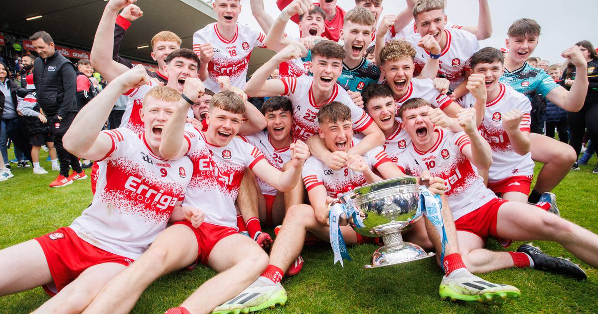 Derry defend their All-Ireland minor football crown with win over Armagh