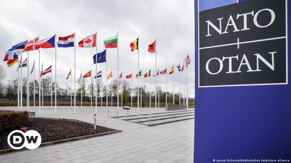 NATO ministers talk defense spending, aid for Ukraine