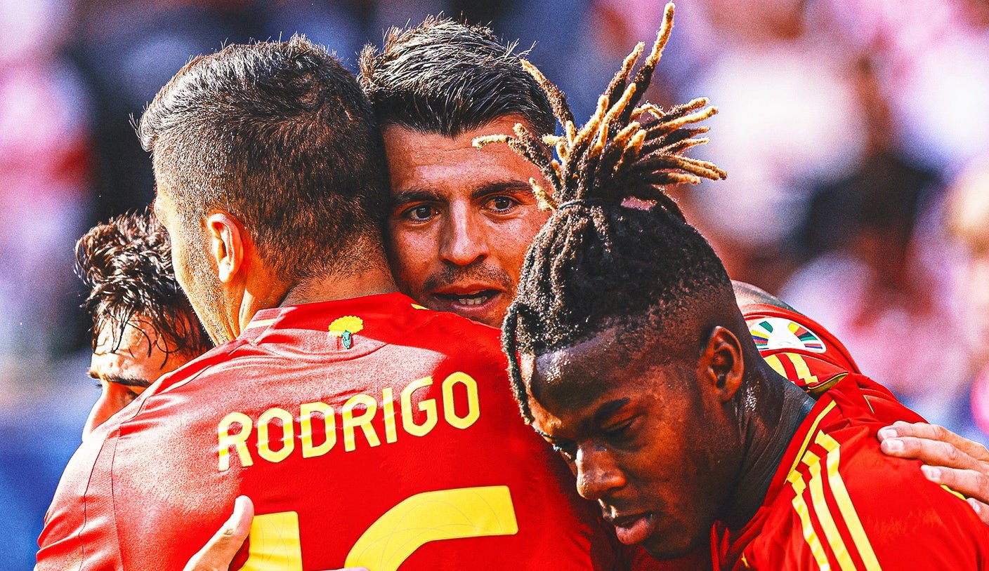 Alvaro Morata stars as stunning Spain makes Euro 2024 title statement