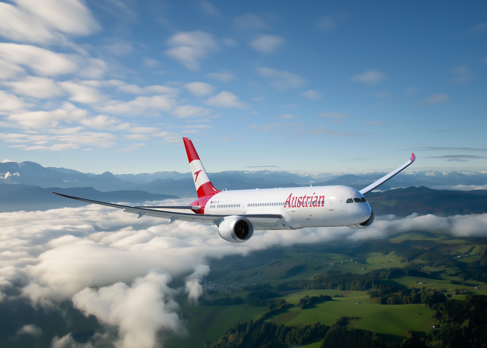 Austrian Airlines launches first-ever Boeing 787 Dreamliner with service to New York