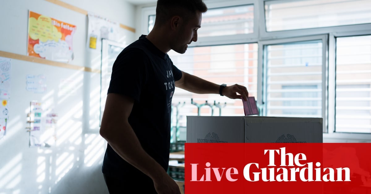 European elections live: more countries head to the polls across the continent