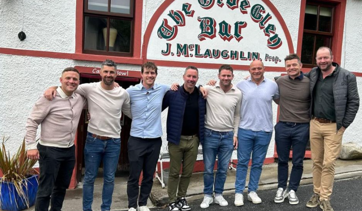 Brian O'Driscoll and Irish rugby legends enjoy 'brilliant few days' in Donegal