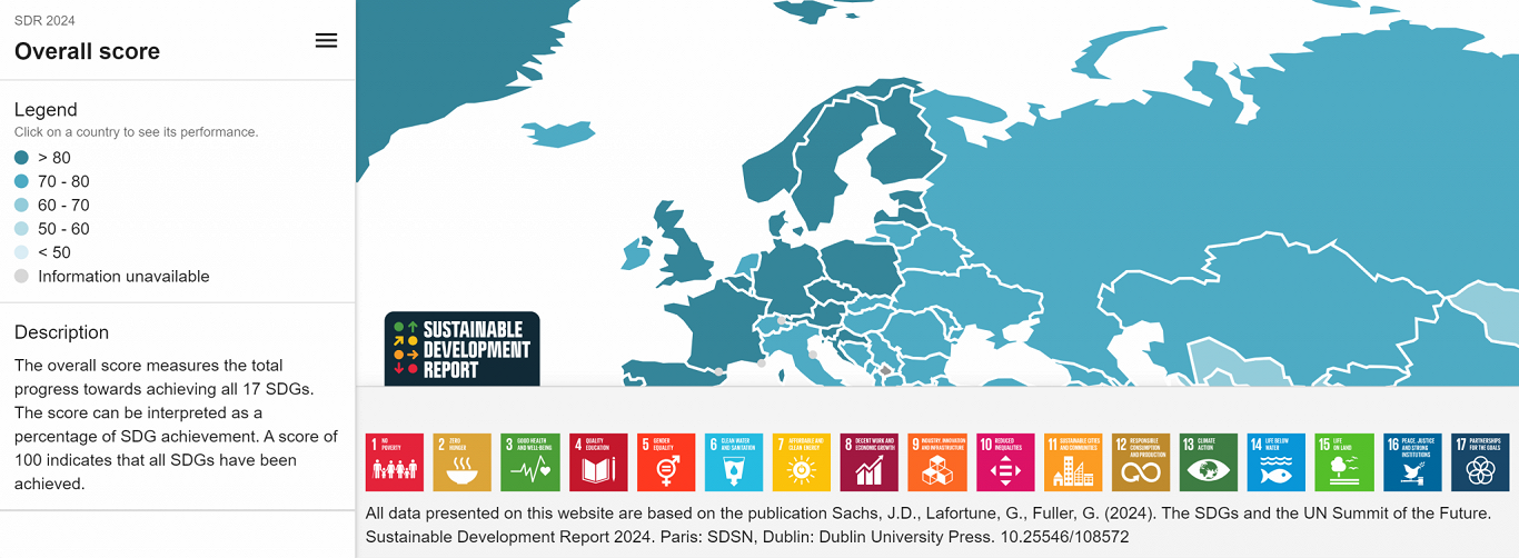 Latvia improves its high international ranking on sustainability