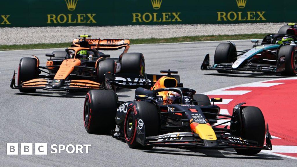 Verstappen holds off Norris to win in Spain