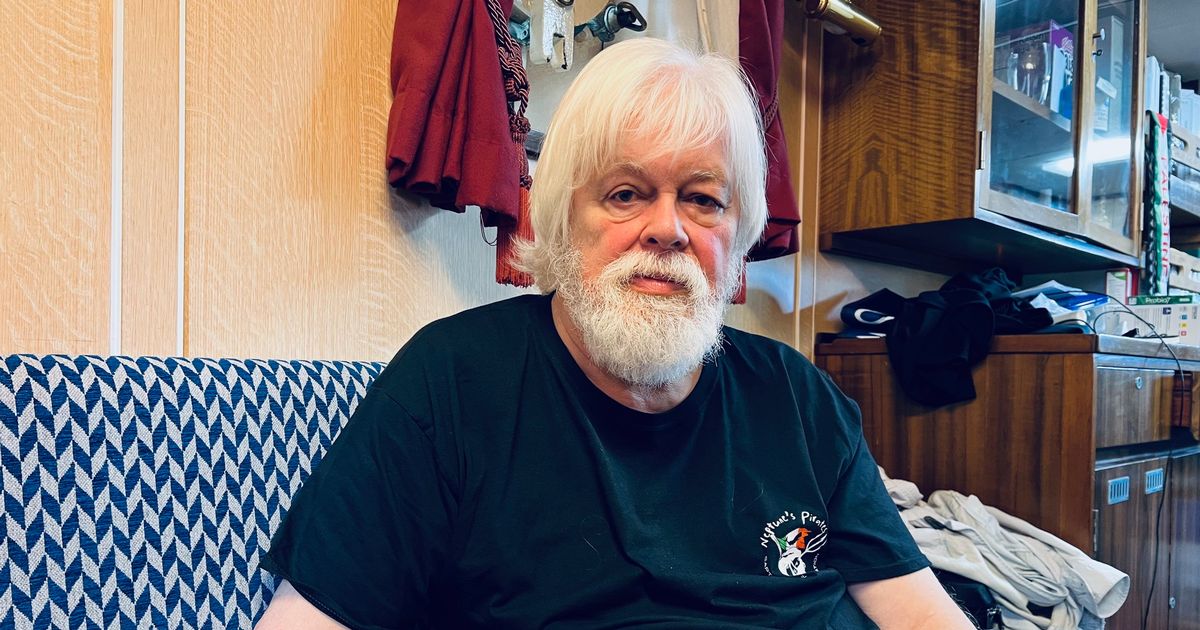 We go behind the scenes with Greenpeace founder Paul Watson aboard his anti-whaling ship docked in Dublin