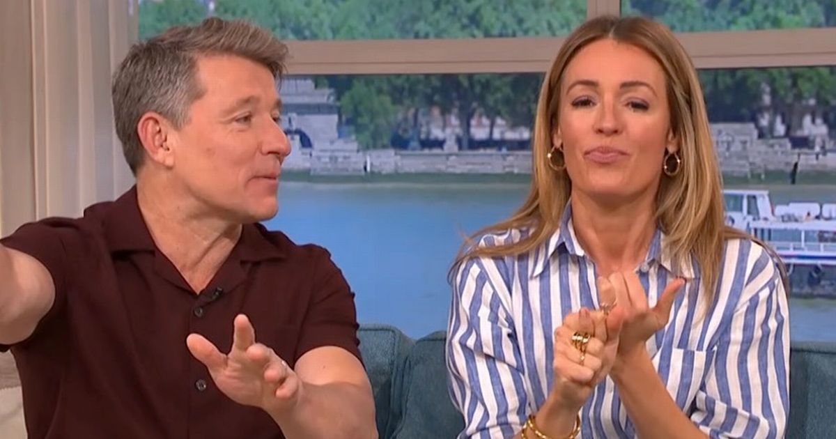 This Morning's Cat Deeley and Ben Shephard suffer studio mishap minutes before going live on air